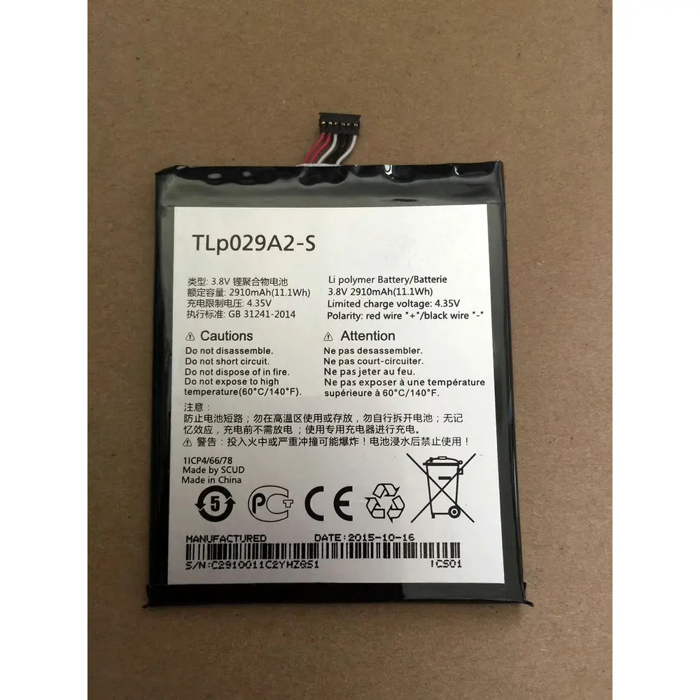 Аккумулятор Ansheng TLp029A2 2910 мАч для смартфонов Alcatel One Touch Idol 3 I806 6045Y 6045K | Мобильные