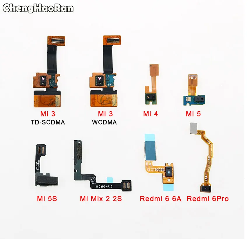 

ChengHaoRan For Xiaomi Mi 3 4 5 5S Mix 2 2S Mi5 Redmi 6 6A 6 Pro Proximity Light Sensor Flex Cable Distance Sensing Connector