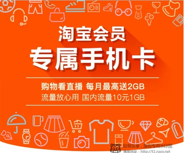 中国联通和淘宝合作推出-畅淘卡