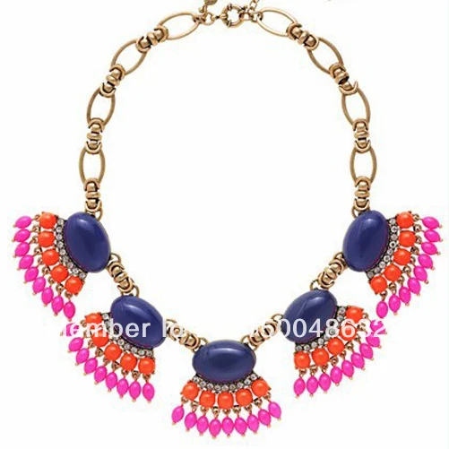 Antique Inspired Chunky Statement Necklace |