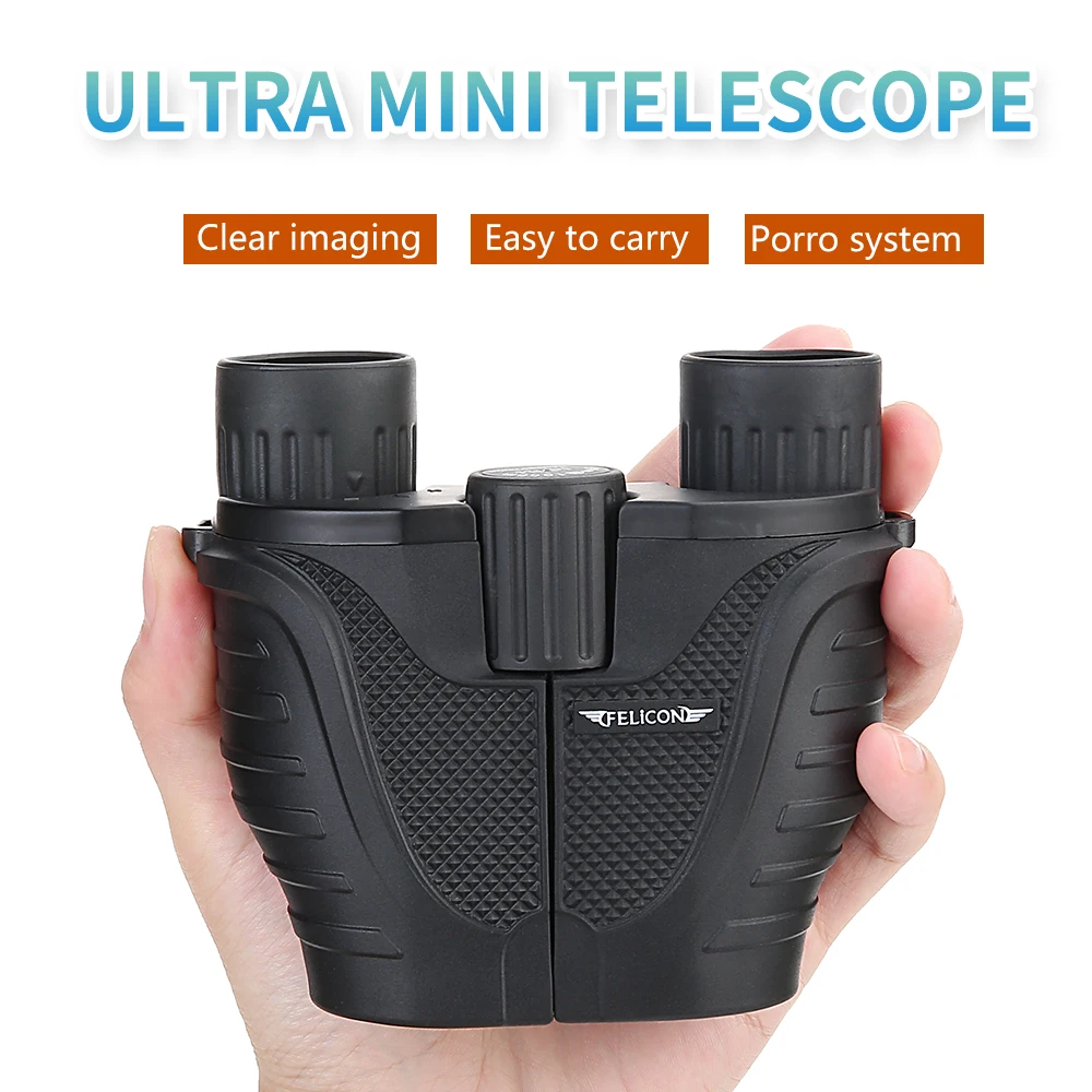 

2019 HOT Telescope 10x25 Mini Monocular Binoculars BAK4 Prism with Low Light Night Vision for Outdoor Sport Skiing Bird Watching