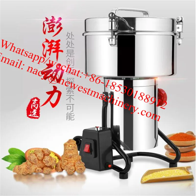

3000g High quality small mini spice grinding machine / spice grinder / tea leaf grinder with export standard