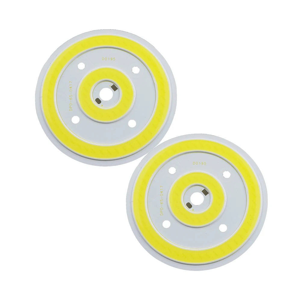 10 Вт Ультра яркий светодиодный свет COB DC 12 V 800mA D60mm белый источник света DIY чип