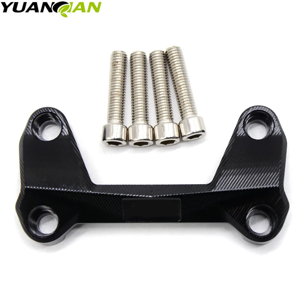 High Quality Motorcycle CNC Aluminum Handlebar Risers Top Cover Clamp Fit For Dirt Bike KTM DUKE 390 200 125 orange black