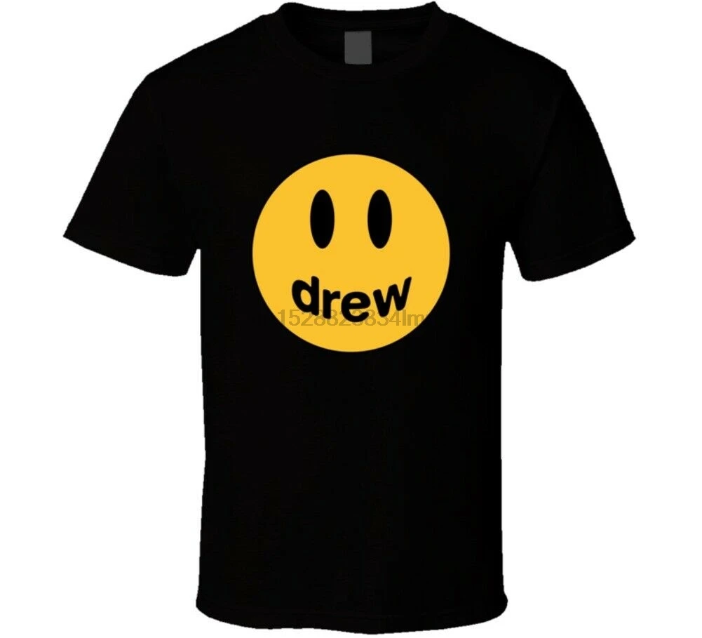 

Drew Smile Happyface Emoji Trending Celeb Inspired Beebs Fan T Shirt