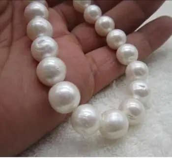 

free shipping >>>>noble jewelry 12-14mm natural white pearl necklace silver DIY women hot sale