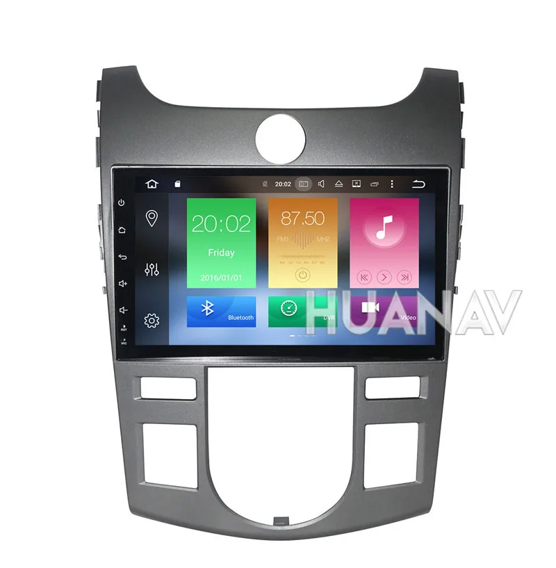Excellent Car DVD Player GPS navigation For Kia CERATO/FORTE 2008-2012 multimidia headunit 1 DIN radio stereo Android 8.0 4GB+32GB 2