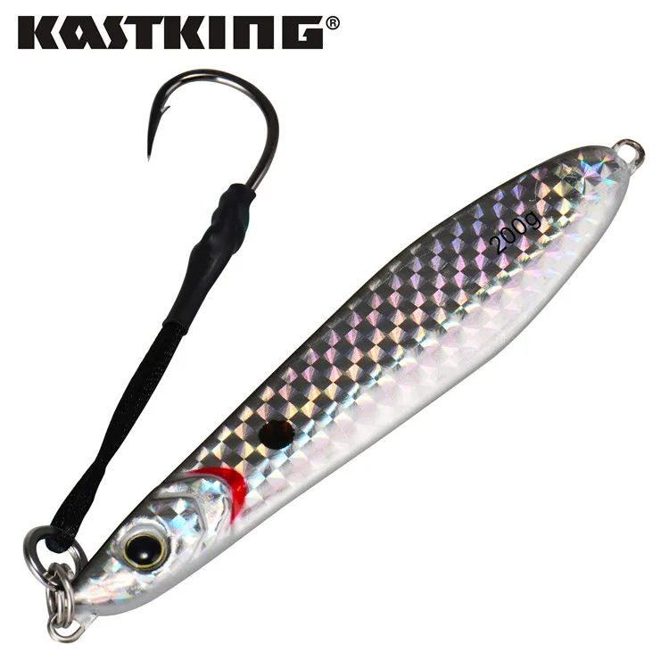 KastKing приманка для рыбалки искусственная 1 шт./лот 14 см 180 г металлический материал для джигинга лодки для соленой воды рыбалка 4 цвета - Цвет: 3