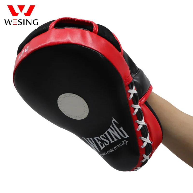 

Wesing Boxing Curved Punch Pads Karate Mitts Muay Thai Kick Pad Punch Mitt Focus Target Training Sparring Pads