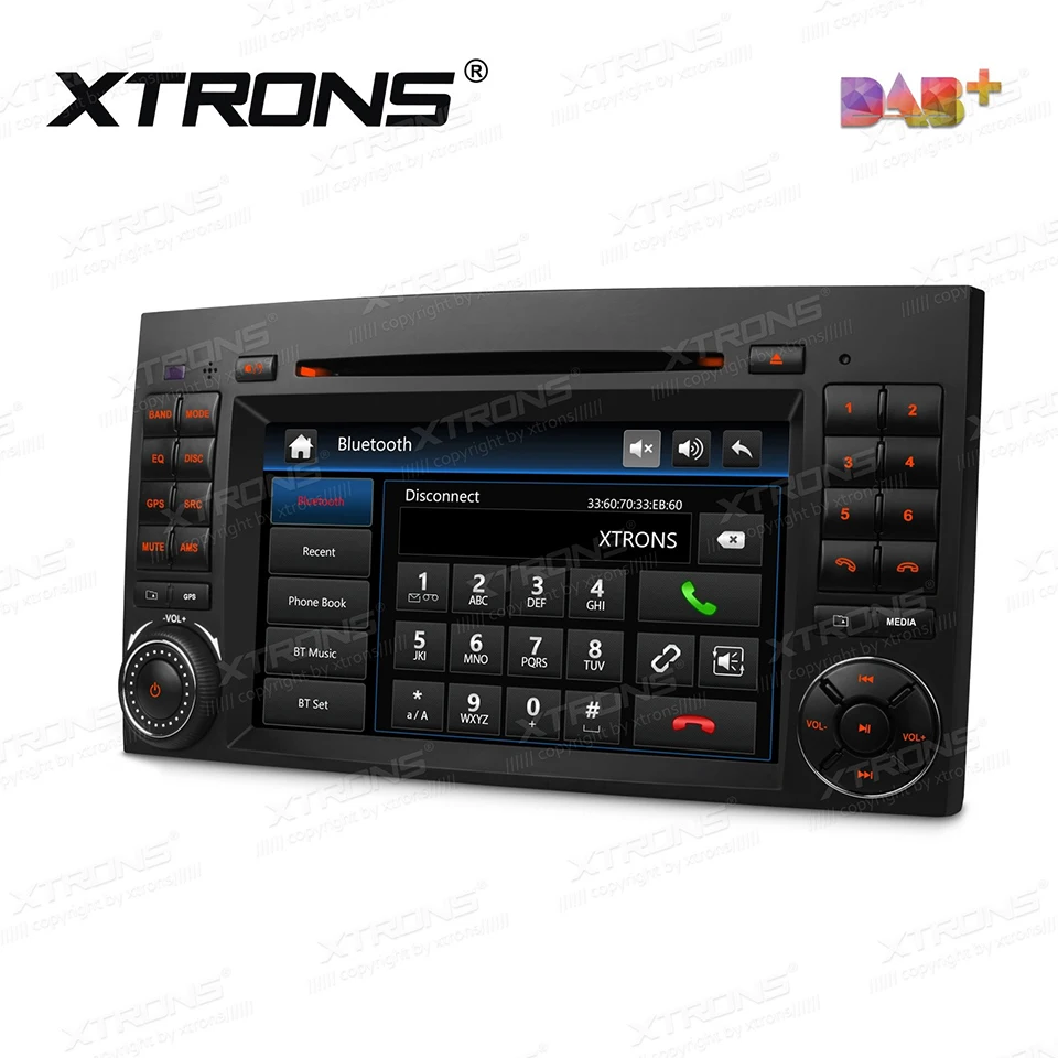 Mascherina supporto doppio 2 Din autoradio monitor Mercedes classe C VIANO VITO