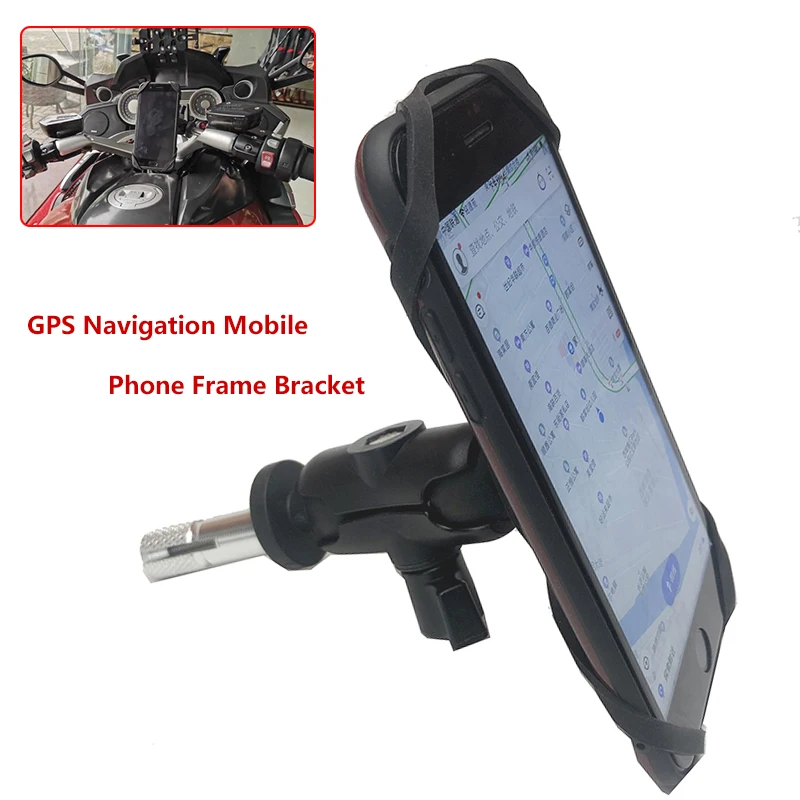 

Navigation Phone Holder For KAWASAKI ZX600 NINJA ZX-6RR ZX6R 2004 205 2006 Motorcycle Accessories GPS Navigation Bracket 16-19mm