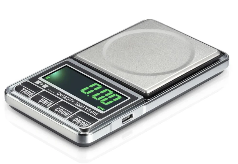 Мини точность 600 г x 0,01 г цифровые весы карманные весы Взвешивание ювелирных изделий Баланс Электронные карманные весы