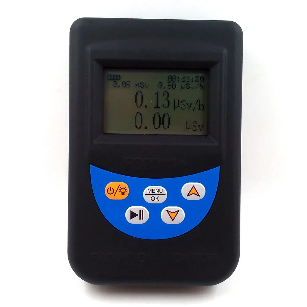 

FS2011 Nuclear radiation detector Dosimeter Nuclear radiation measuring instrument alarm isotope detection&X-rays Y-rays B-rays