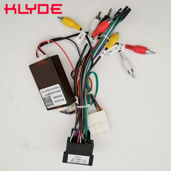 

KLYDE Car Stereo Radio Wire Power Harness Adapter with Canbus Decoder for KIA Sorento Sportage/Hyundai IX35 Santa Fe Verna