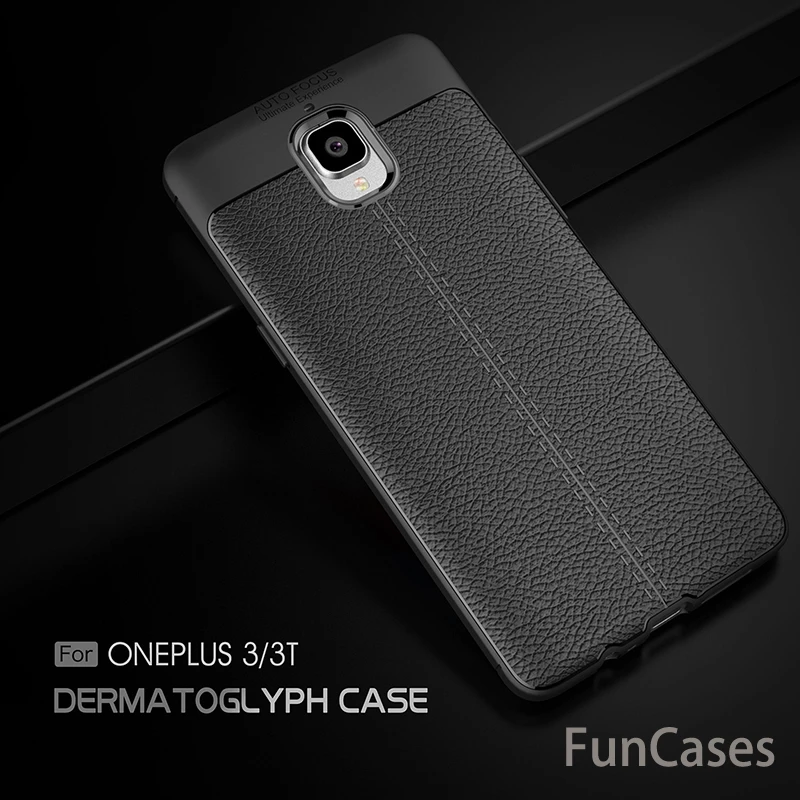 New Luxury Ultra-Thin Soft TPU Cases for Oneplus 3 Case 5.5 inch Leather Phone For 3T One Plus Cover carcasas | Мобильные телефоны