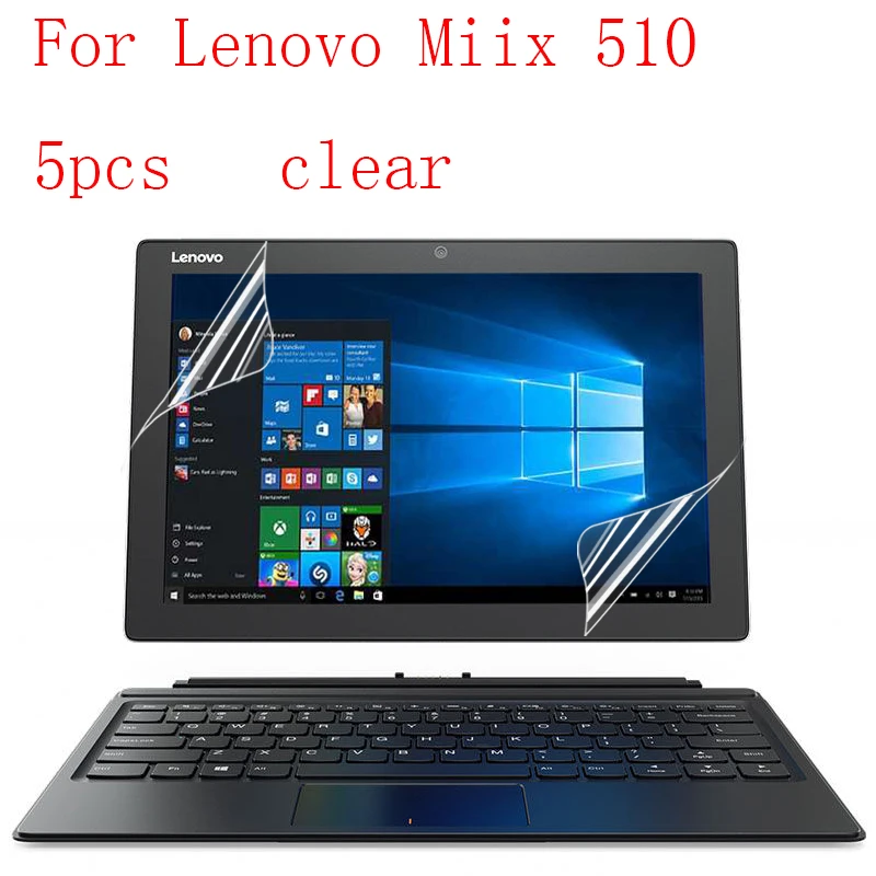 Прозрачная защитная пленка для Lenovo Miix 510 5 шт. в 1 упаковке | Компьютеры и офис