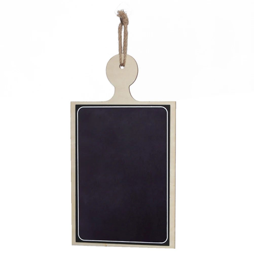 Round Wooden Hanging Heart Blackboard ~ Wooden Heart Kitchen Chalkboard