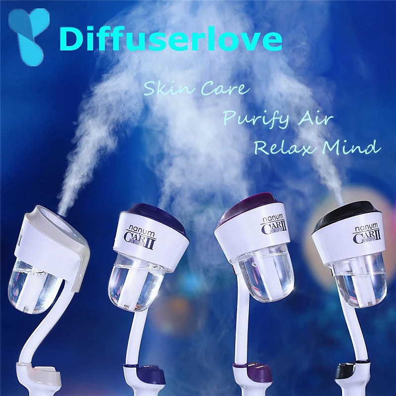 

Diffuserlove 50ml USB Air Humidifier Ultrasonic Essential Oil Diffuser Aroma Diffuser Mini Mist Maker With LED Light Household