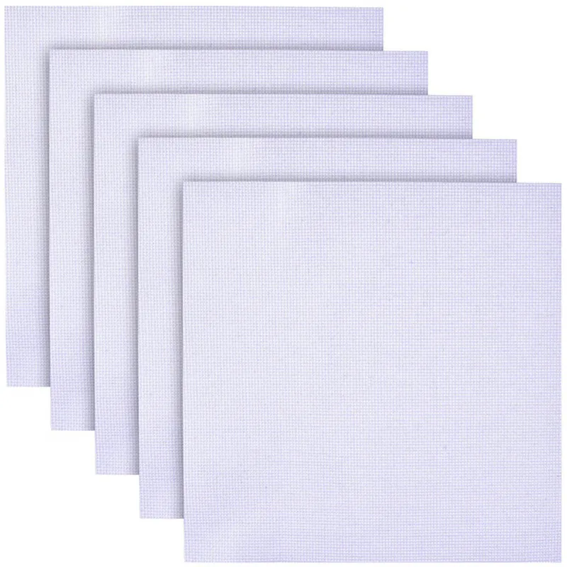 30x30cm 30x45cm Aida Cloth 11CT 100% Cotton Embroidery Cross Stitch Fabric Canvas DIY Needlework Sewing Handcraft Tool For Women (7)