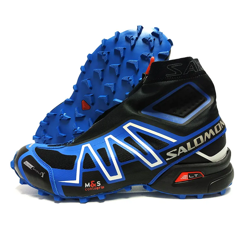 2018 Salomon CS Snowcross Sneakers Men Running Shoes blue Outdoor Warm Speedcross Sports Shoes eur 40-46 _ - AliExpress Mobile