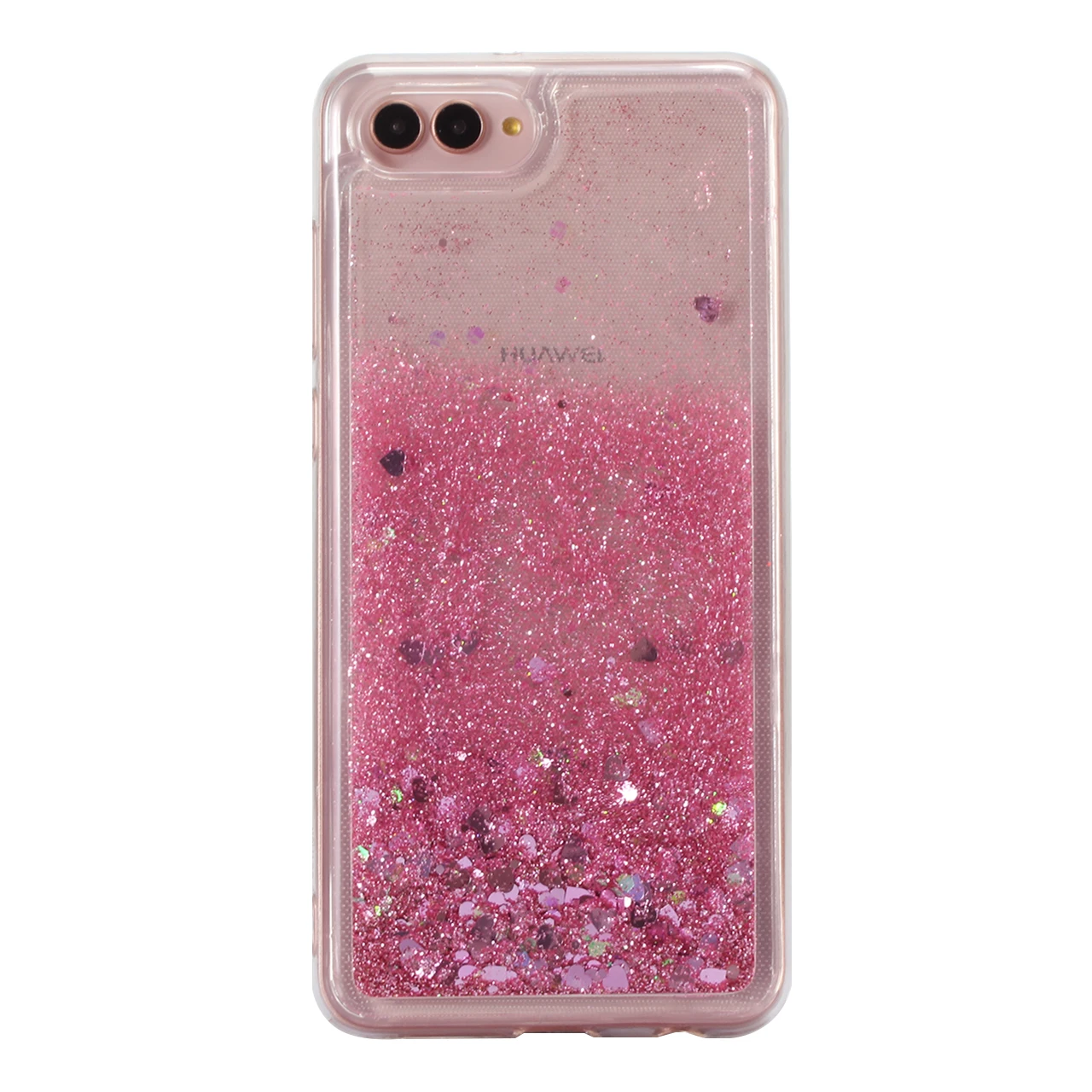 

For Huawei P8 lite 2017 P10 plus Shockproof Bling Heart Star Dynamic Liquid Glitter Quicksand Soft TPU Cover Case