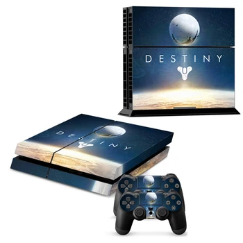 

Protective Vinly Decal Skin/Stickers Wrap For PS4 Console+ 2 Controllers-334 Moon
