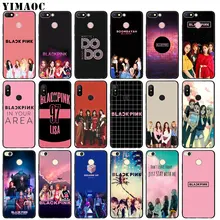 YIMAOC JENNIE BLACKPINK Kpop LISA Soft Silicone Phone Case for Xiaomi Redmi K20 Pro 6A 7A Note 8 7 5 6 Pro Mi Black Cover