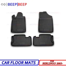 Для Citroen Berlingo 2005-автомобильные коврики, автомобильные коврики, пыленепроницаемый водостойкий автомобильный Стайлинг, украшение интерьера