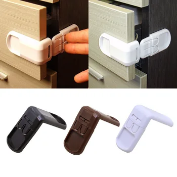 

3pcs Baby Safety Lock Drawer Cabinet Cupboard Toilet Safty Locks Child Kids Safety Care Infant Protection GHMY