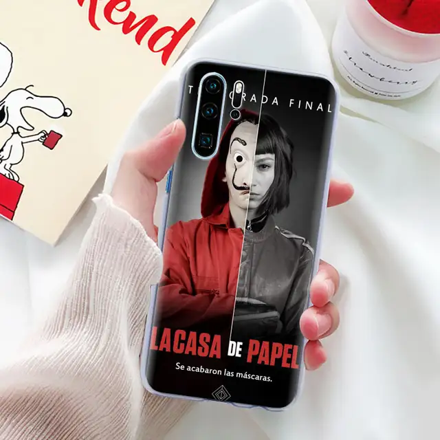 huawei p30 coque la casa de papel