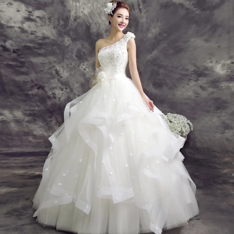 Vestido de bola 2015 nueva corea moda vestidos de novia