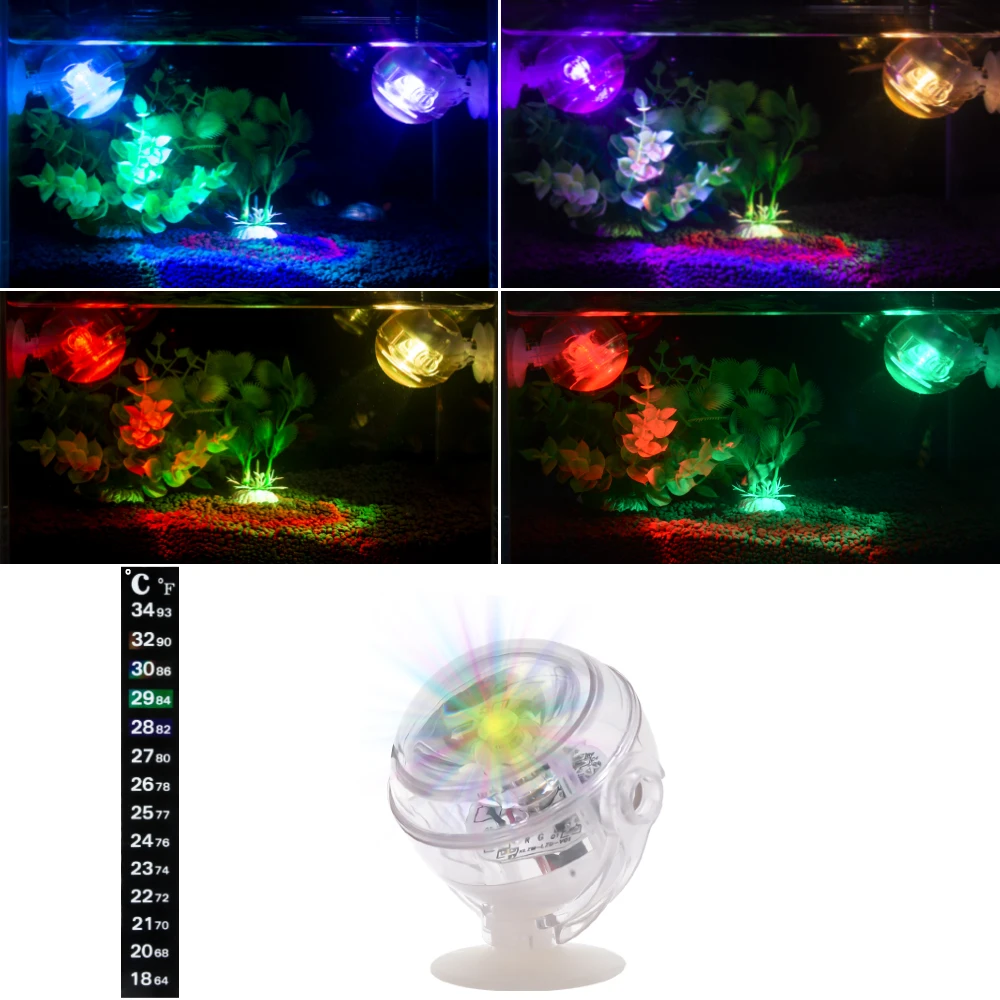 

Submersible aquarium tank Colorful LED light coral reef fish tank Aquarium Light USB 5V 1W A026 for All Size Fish Tank