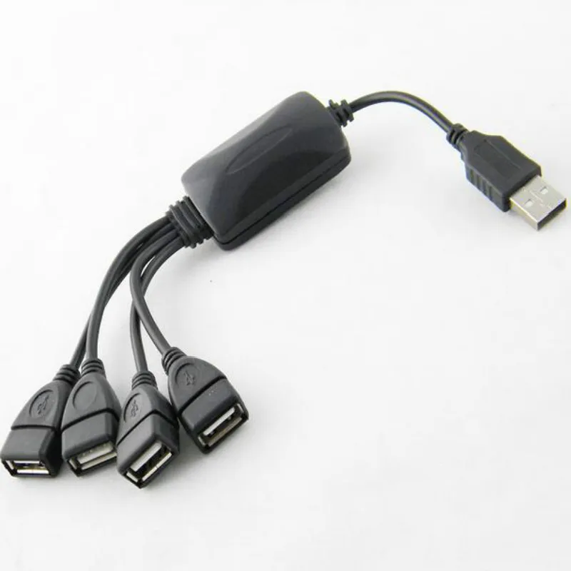 Мини концентраторы Smart Hub расширительный сплиттер адаптер с 4 портами USB 2 0 480