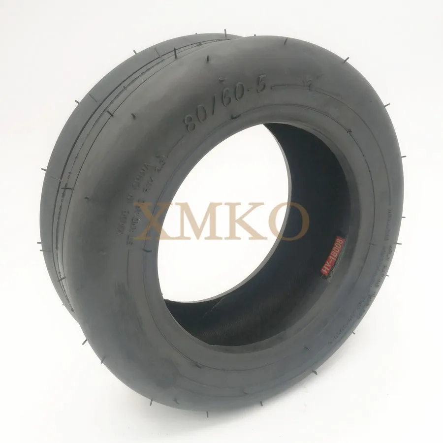New Upgrade Free Shipping 80 60-5 Tubeless Vacuum Tire For Electric Scooter Karting Wheel Go-kart Front Wheel Vacuum Tire 3
