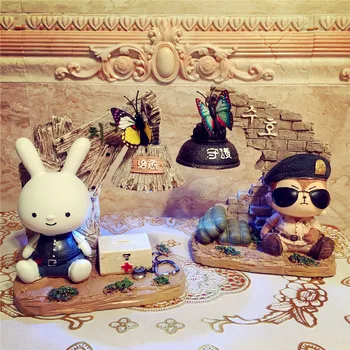 

The sun descended from the wolf hand Nightlight resin crafts home decoration decoration Jun birthday gift