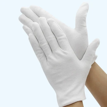 

Cotton glove Thin money Etiquette reception Labor protection gloves White glove Wear-resistant and wear-resistant