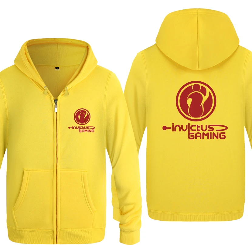  Dota Dota2 Game Sweatshirts Men 2018 Mens Zipper Hooded Fleece Hoodies Cardigans