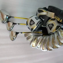 3 звезды Honma S-03 Гольф полный набор гольф-клубов Драйвер+ проход древесина+ утюги+ Putter R/S/SR гибкий графитовый Вал с крышкой головы