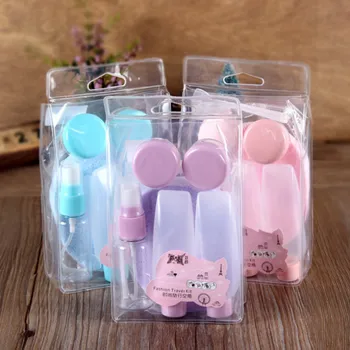 

Empty Portable Travel Bottle Set Refillable Spray Bottles Plastic Lotion Container Home Travel Makeup Refill Bottles