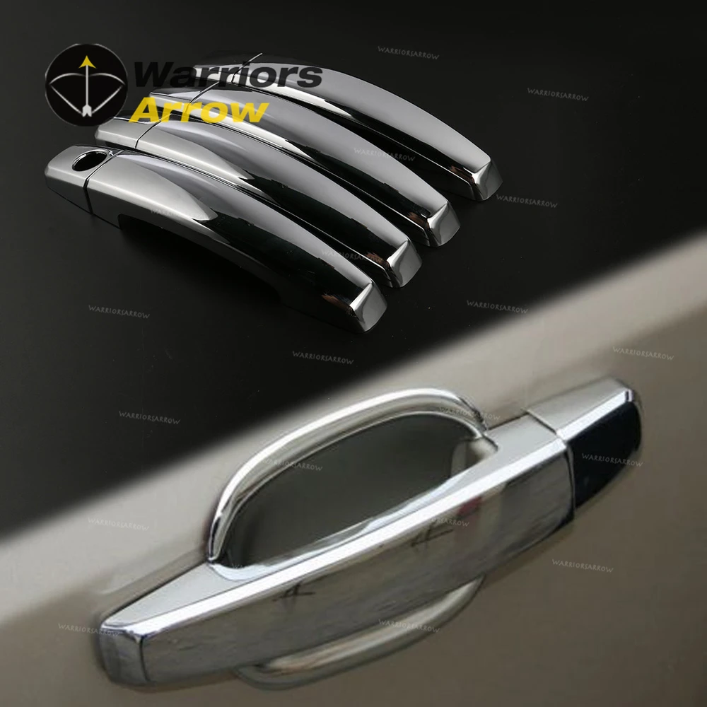 

For Chevrolet Aveo Captiva Buick Cruze Camaro 2004 2006 2008 2010 2011 2013 4 Sets Chrome Door Handle Cover Decor Catch Trim