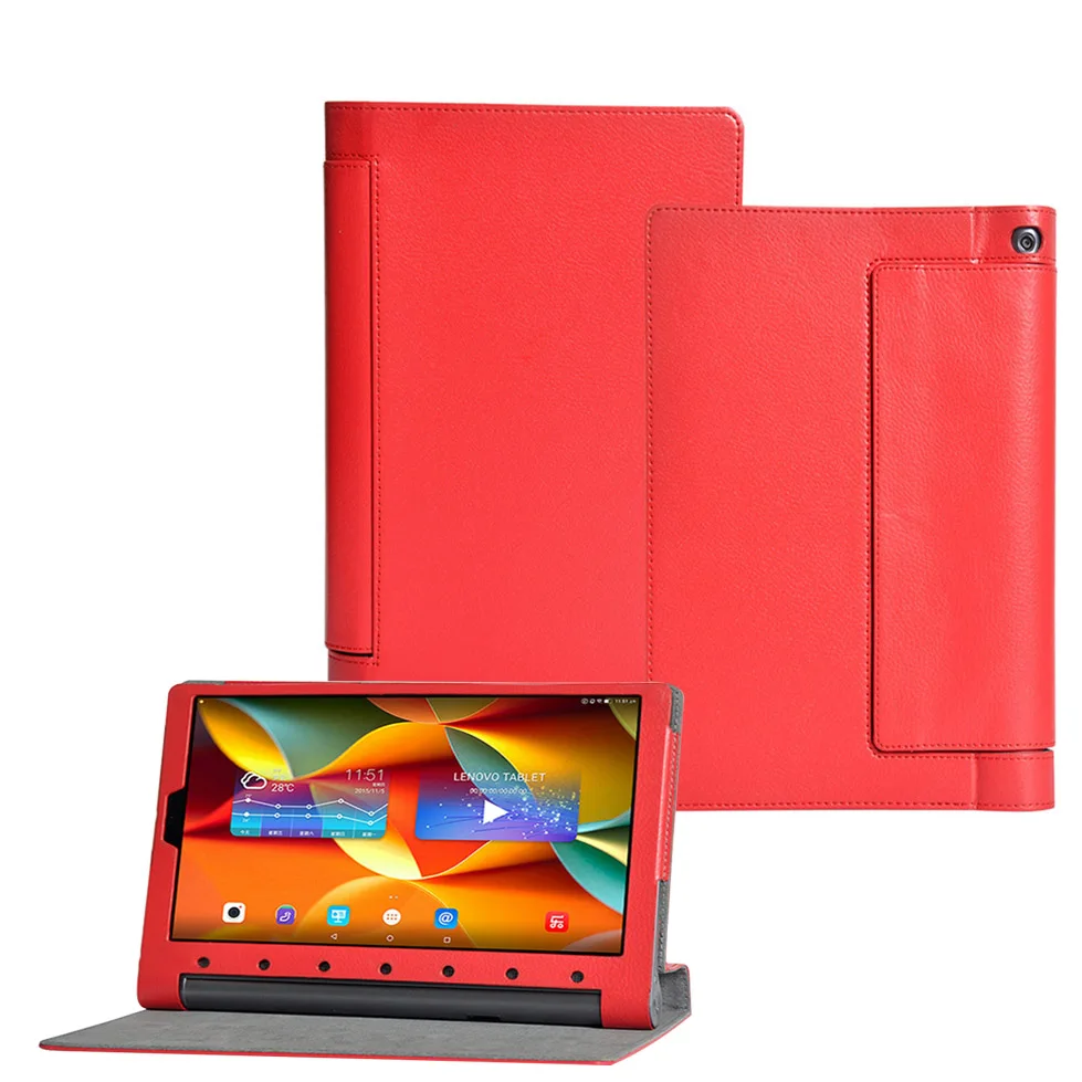 Для Lenovo YOGA Tab 3 Pro чехол личи зернистый PU кожаный для Tab3 YT3-X90F X90L X90X 10 1 'чехол