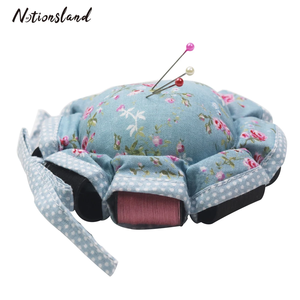 

Random Color 1PC Sewing Kit Needle Pin Cushion and Sewing Thread Polyester Thread DIY Handcraft Tool for Cross Stitch Accessory