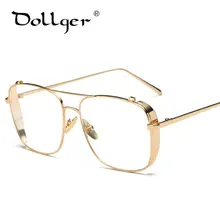 Очки Dollger, оправа для очков, мужские большие металлические Компьютерные очки, Анти-усталость, радиационная оправа для очков, женские очки s1293