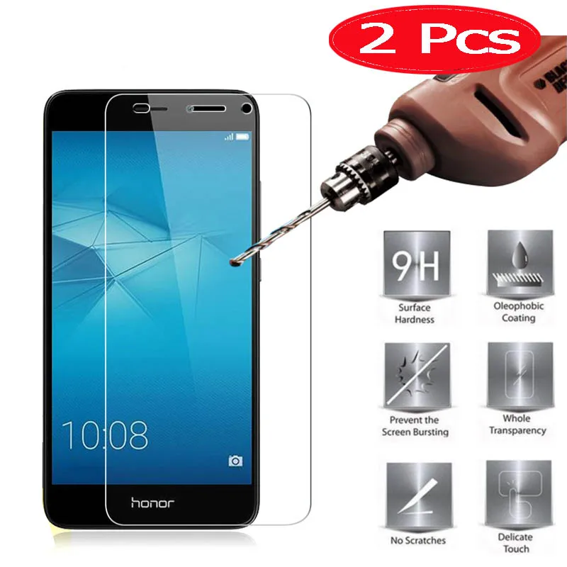 

2 Pieces HOPELF Tempered Glass for Huawei Honor 5C Screen Protector Phone Film for Huawei Honor 5C Tempered Glass