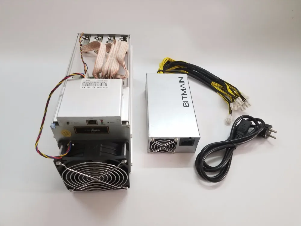 YUNHUI Scrypt Miner ANTMINER L3+ LTC 504M с BITMAIN APW7 1800W PSU Litecoin Mining Machine лучше, чем ANTMINER L3