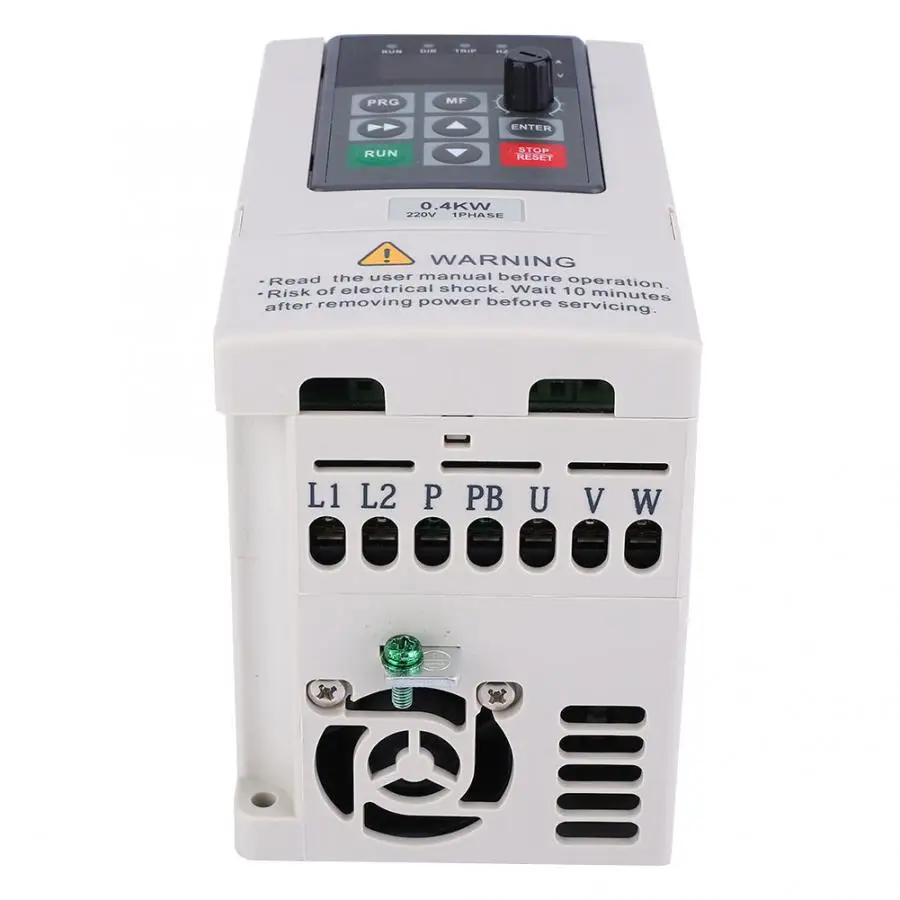 0.4KW Single Phase to 3 Phase 220V Variable Frequency Drive Motor Frequency Converter Inverter