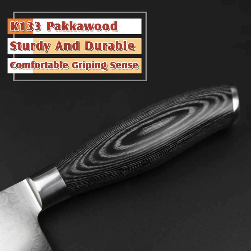 XINZUO 8 дюймов Профессиональный нож шеф-повара Китай 67 слоев высокоуглеродистой дамасской нержавеющей стали кухонные ножи Кливер Pakka деревянной ручкой