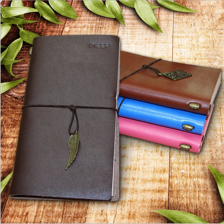New Classic Stationery Handmade Leather Retro Cover Craft Paper