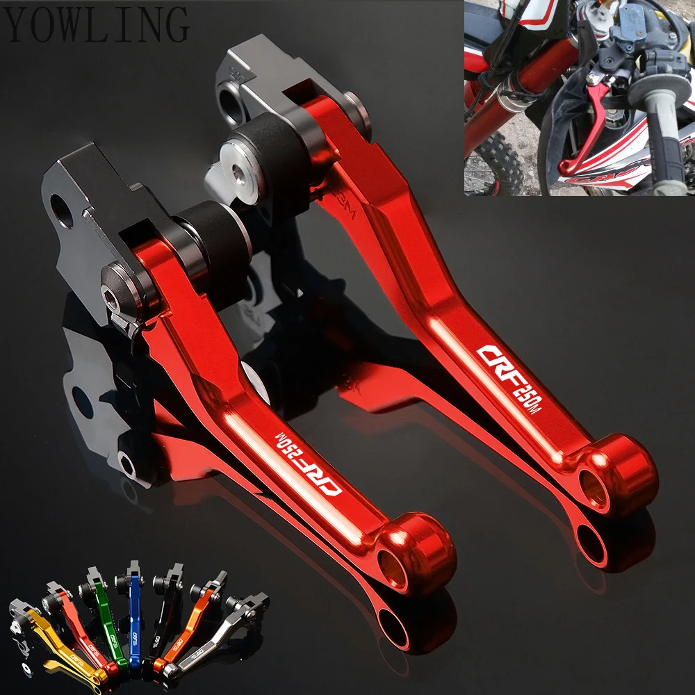 Motocross Pit bike Pivot Foldable Dirt BIKE Brake Clutch Levers for HONDA CRF250 M CRF 250M 2012 2013 2014 2015 2016 2017 | Автомобили и