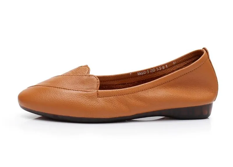 CEYANEAO/модные лоферы; тонкие туфли из натуральной кожи; женская мягкая повседневная обувь на плоской подошве; женская обувь на плоской подошве; мягкая удобная обувь для беременных